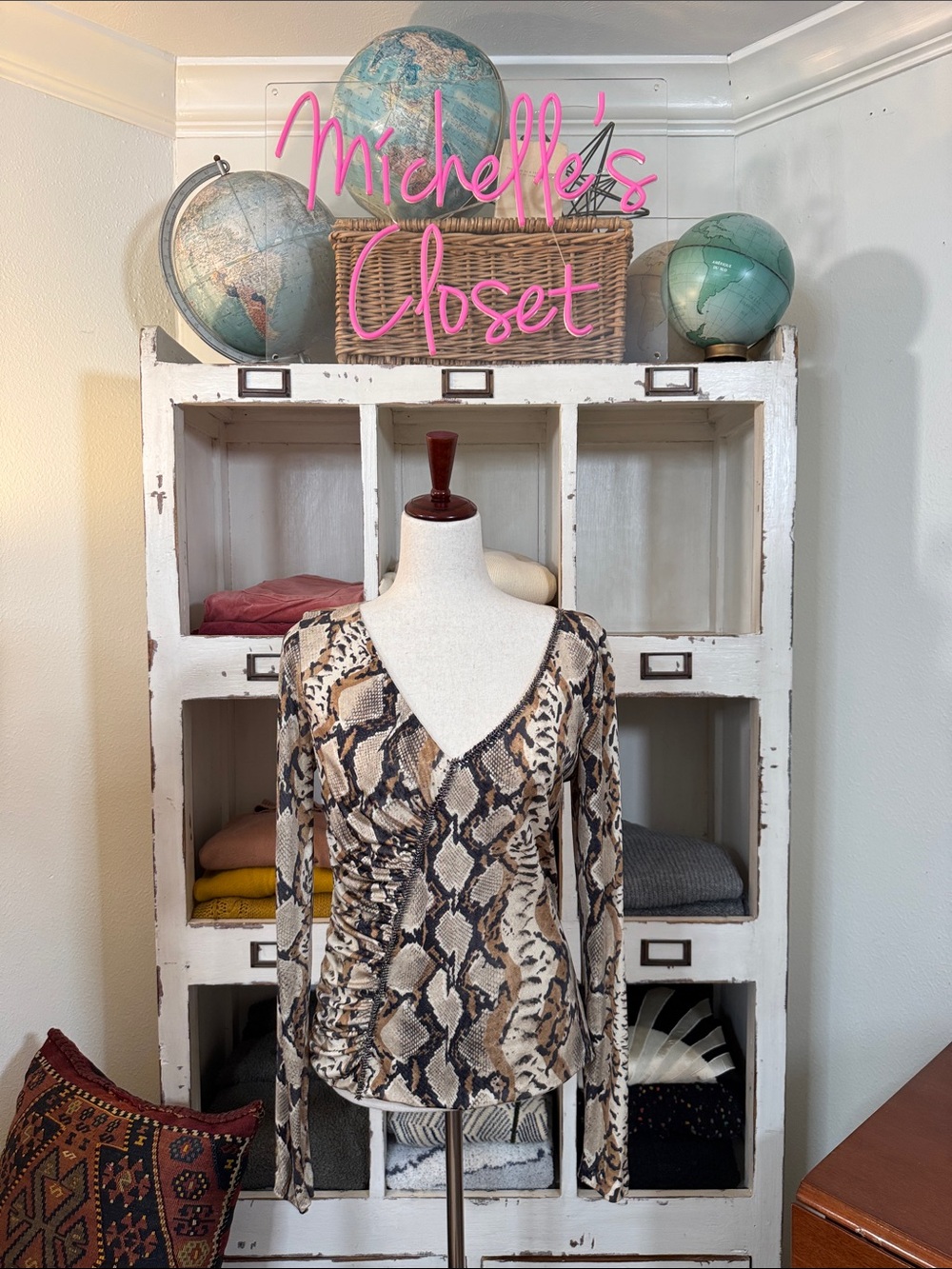 bluemarine luxe brand silk knit top